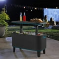 thumbnail image 4 of Keter Breeze Bar 17 Gallon Cooler with Pop-Up Table Top Bar Cart, 4 of 11