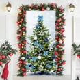 thumbnail image 2 of Dmlowu Christmas Door Cover Decorations, 2025 Upgrade Christmas Front Door Decorations, 35x71 inch Christmas Door Covers Present for Holiday Party Christmas Decorations Indoor & Outdoor, 2 of 9