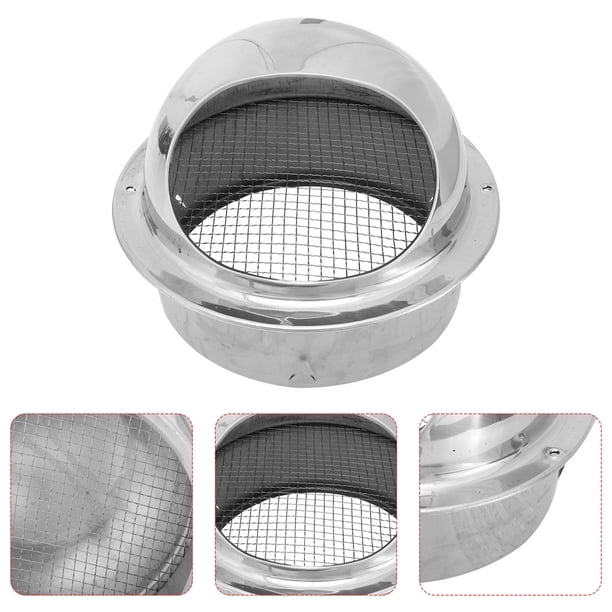 unbranded 1Ud Tapadera Para Salida De Aire De Acero Inoxidable Para Protección Exterior Duradera