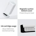 thumbnail image 5 of Printer,Tattoo Paper Handheld Printer Bt Function Print On Android/ios Print Printpods Compatible With Ink Bt App Compatible With Android/ios With Navy, 5 of 7