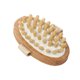 thumbnail image 1 of Cepillo de baño con sienes de cerdo, cepillo de baño de mano con mango largo, cepillo de baño de madera, cepillo de baño para frotar la espalda, cepillo seco para manchas, 1 of 6