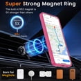 thumbnail image 3 of HionlyPro for Samsung Galaxy S26 Case Translucent Matte Magnetic Phone Cover, [Compatible with Magsafe] Military Grade Drop Protection Shockproof Phone Cover, Rose Red, 3 of 6
