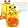 thumbnail image 5 of Twise Side-kick 12" Kids, Toddlers Backpack for Preschool, Giraffe, 5 of 8
