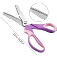 thumbnail image 2 of Craft Scissors Stainless Steel Pinking Shears Scissors For Fabric Heart Shaped Kitchen Items Kitchen Microwave Stand with Can 1970s Kitchenware Stainless Steel Kitchen Set Bar, 2 of 3