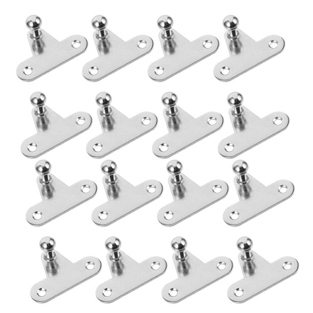 FUTUREORYY 20Ud Soportes Metálicos Para Gas Strut Con Base Triangular Para Uso En Muebles Y Automóviles