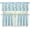 Aestheic Blue Daisy, variant on Kitchen Curtains and Valances Set Aestheic Blue Daisy Summer Short Rod Pocket 3 Pieces Window Curtain Set for Living Room Bedroom Bathroom, 24 Inch Long
