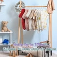 thumbnail image 3 of Baby Hangers Velvet 20 Pack-14 Inch, Baby Clothes Hangers Non Slip, Baby Hangers for Closet, Sturdy Infant/Toddler Hangers White Hangers, 3 of 8