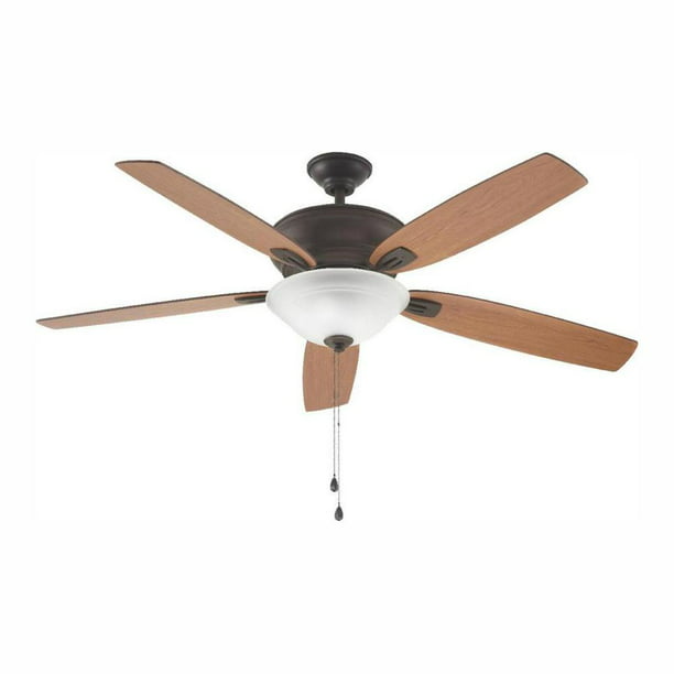 Home Decorators Collection Trafton 60 In Led Indoor Oil Rubbed Bronze Ceiling Fan With Light Kit New Open Box Com - Home Decorators Collection Indoor Ceiling Fan Light Kit