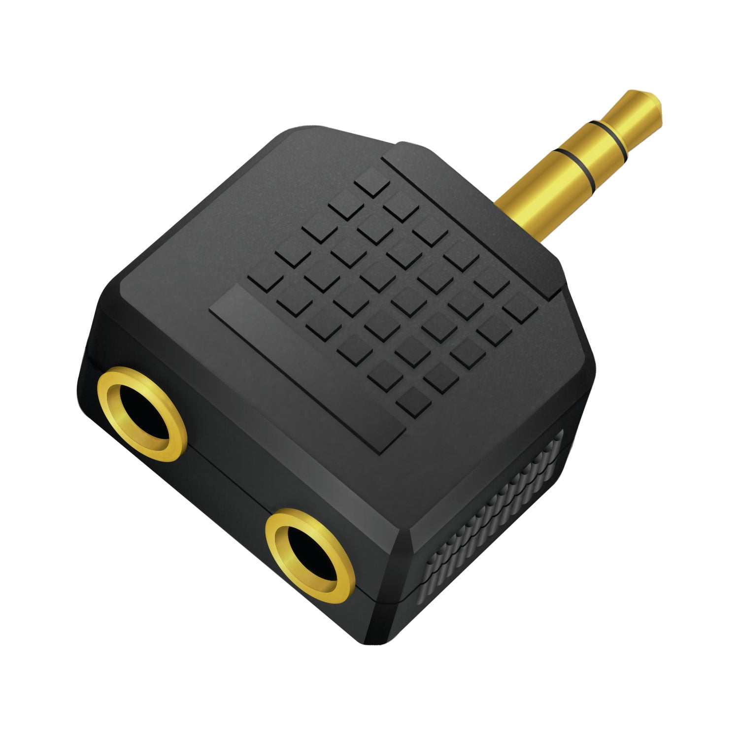 Cellet Single 3.5mm Pin To Double 3.5mm Hole Headphone Split Adapter Cellet Single 3.5mm Pin To Double 3.5mm Hole Headphone Split Adapter