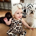 thumbnail image 3 of Bébé Fille Garçon Couleur Unie Turban Noeud Coiffure Couvre-Chef Wrap Chapeau Ride Cap, 3 of 10