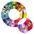 thumbnail image 3 of Punto de cruz artesanías hilo de hilo Kit de hilo de hilo de pulsera de hilo de bordado de algodón de color arcoíris 100 colores Noticed HA1546-00B, 3 of 6