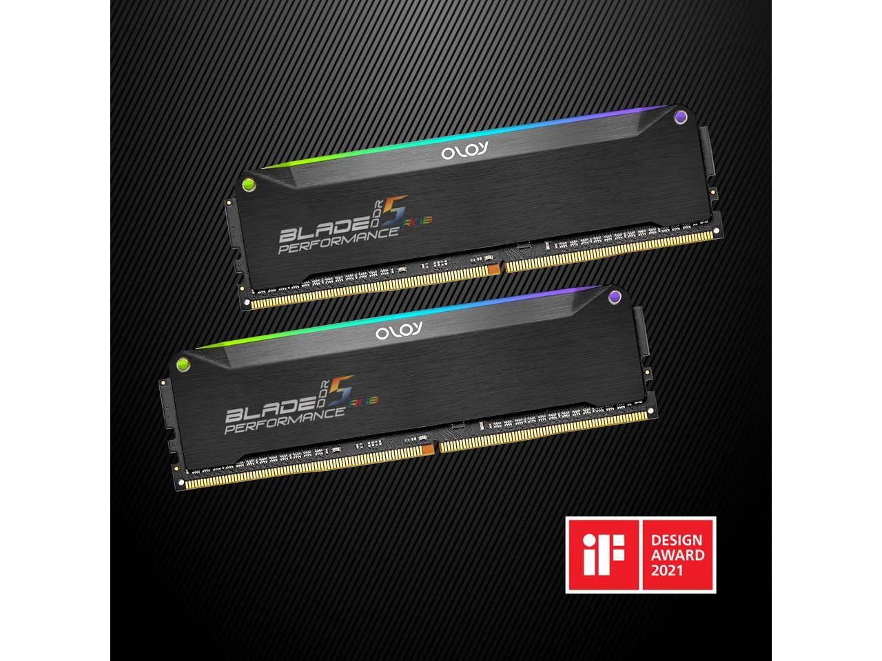 OLOy Blade RGB (OLOY) 32GB (2 x 16GB) 288-Pin PC RAM DDR5 6000