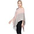 thumbnail image 2 of CoCopeaunt Women Tassel Shawl Wraps Knitted Poncho Winter Soft Sweater Cardigan Blanket Cape, 2 of 6