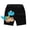 Black, variant on Boys Summer Dinosaur Cartoon Shorts Childrens Quarter Pants with 3D Embossed Design Grey,18-24 Months