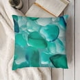 thumbnail image 3 of SHANXI Throw Pillow Covers Colorful Green Design Square Pillowcase for Home Decor Sofa Car Bedroom Pillow case 22x22in, 3 of 5
