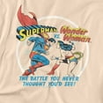 thumbnail image 2 of Superman T-Shirt Battle of The Sexes Unisex Graphic Tee For Men & Women, 2 of 7