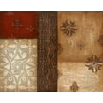 thumbnail image 2 of Tava Studios 14x12 Black Ornate Wood Framed with Double Matting Museum Art Print Titled - Twilight Abstract I, 2 of 4