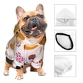 thumbnail image 3 of Bingfone Cute Dog Dog Clothes Hoodie, Pet Winter Coat,Puppy Sweatshirts For Small Dogs Boy Girl,Suitable For All Breeds-Small, 3 of 8