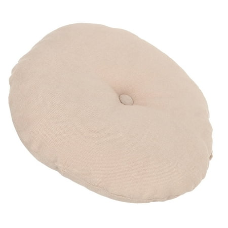 BESTYASH Yoga Floor Pillow Meditation Cushion Beige Seat Mat for Indoor Relaxation