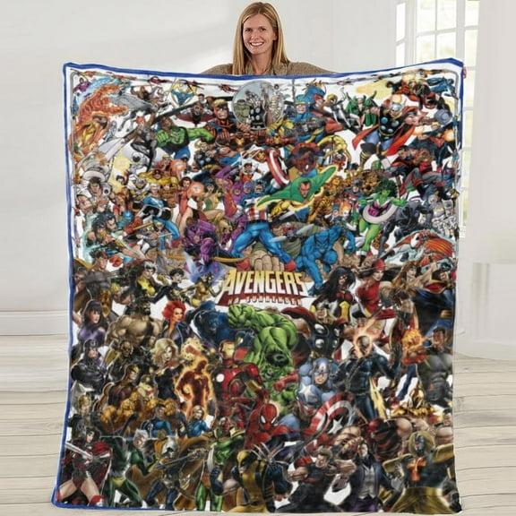 Avengers Gifts Present Throw Blanket Music Fans Bedroom Decorations 50X60 in