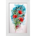 thumbnail image 1 of Kovacs, Anna Brigite 10x14 White Modern Wood Framed Museum Art Print Titled - Beautiful Red Poppies II, 1 of 4