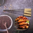 thumbnail image 3 of 7uds-Brochetas BBQ-2.3 brochetas redondas mango madera 35cm largo, 3 of 6