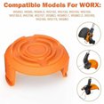 thumbnail image 2 of 4pcs Spool Cap Covers For WORX WG150 WG151 WG152 WG153 WG154 String Trimmer, 2 of 3