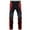Red, variant on Insulated Snow Overalls, Women's Color Pocket Trousers, Warm Thermal Lining, Elastic Waistband, Casual Streetwear Style, For Winter Outdoor Activities, Water-Resistant Fabric, Fashion Snow Pants,