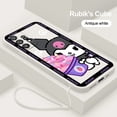 thumbnail image 1 of Funda de teléfono Kuromi Girl Anime Sanrio Liquid Rope para Samsung A53 A52 A33 A32 A51 A71 A13 A50 A12 A23 A73 A22 A21S A14 5G xuanjing unisex, 1 of 2