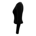 thumbnail image 2 of Playera George para Mujer Manga Larga Negro Talla M, 2 of 4