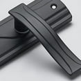 thumbnail image 4 of JUNWELL Door Handle Lock Keys Door Lock Set Bedroom Set Black Big Knob Manganese Steel, 4 of 7