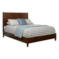 thumbnail image 2 of Home Square 3 Piece Set with Full Platform Bed and 2 Nightstands in Walnut Brown, 2 of 11