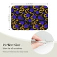 thumbnail image 4 of Pofeuu Golden Snake And Purple Rose Print Hem Mat 40x60 - Multipurpose Doormat for Indoor & Outdoor Use - Welcome Your Guests with our Entrance Mat, 4 of 6