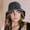 Black, variant on Unisex Denim Bucket Hat for Sun Summer Outdoor Wide Brim Casual Hat Adjustable Fit Large Head Size Black,One Size