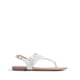 thumbnail image 2 of Sandalia DREAM PAIRS Gladiadora Plana con Pedrería Blanca Talla 10, 2 of 7