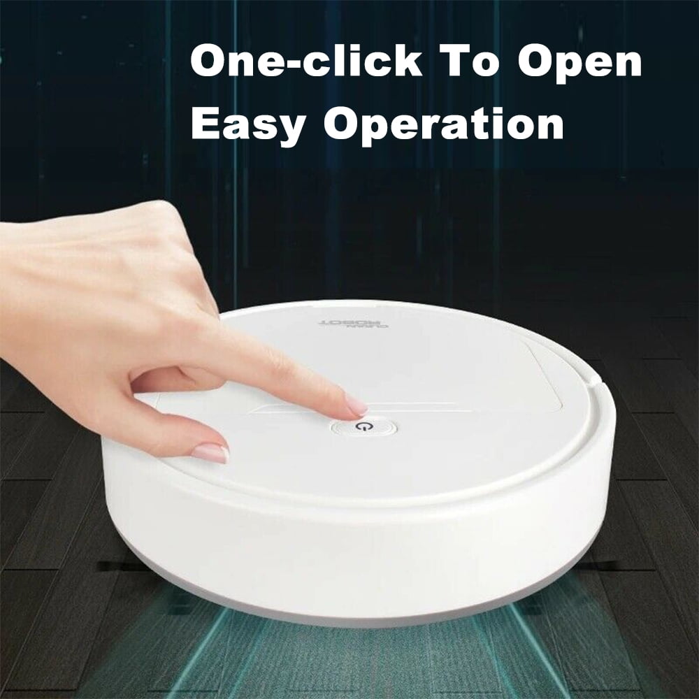 PENGXIANG 3 IN 1 Intelligent Robot Vacuum Cleaner Automatic Strong Suction Sweeper Smart Black