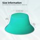 thumbnail image 3 of Balery Turquoise Light Blue Sombreros para el sol para hombre y mujer, sombrero de pescador con UPF 50+, 3 of 6