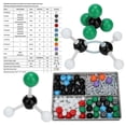 thumbnail image 1 of Kit de 179 structures moléculaires organiques et inorganiques, modèle de liaison atomique, pour étudiants et enseignants, 1 of 4