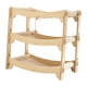 thumbnail image 2 of Alfombrilla rascadora de madera resistente para gatos, protector de sofá antiarañazos, cama de salón, juguete para gatos. Triple nivel, 2 of 9