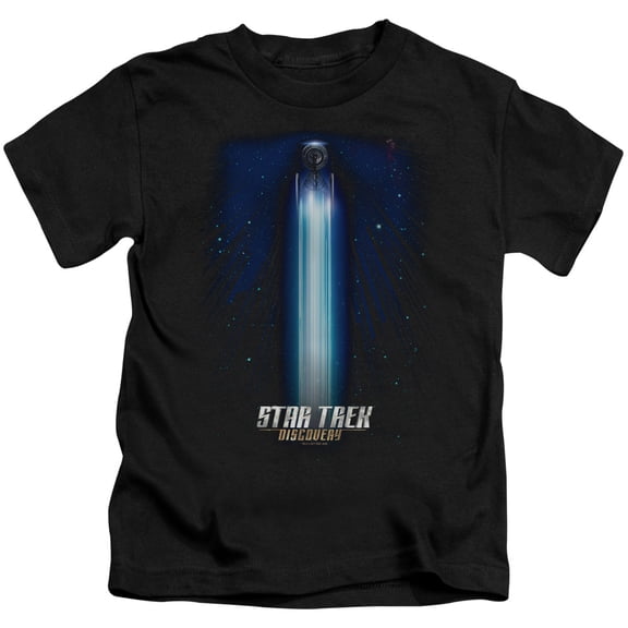 Star Trek Discovery Beams Youth 18/1 T-Shirt Black