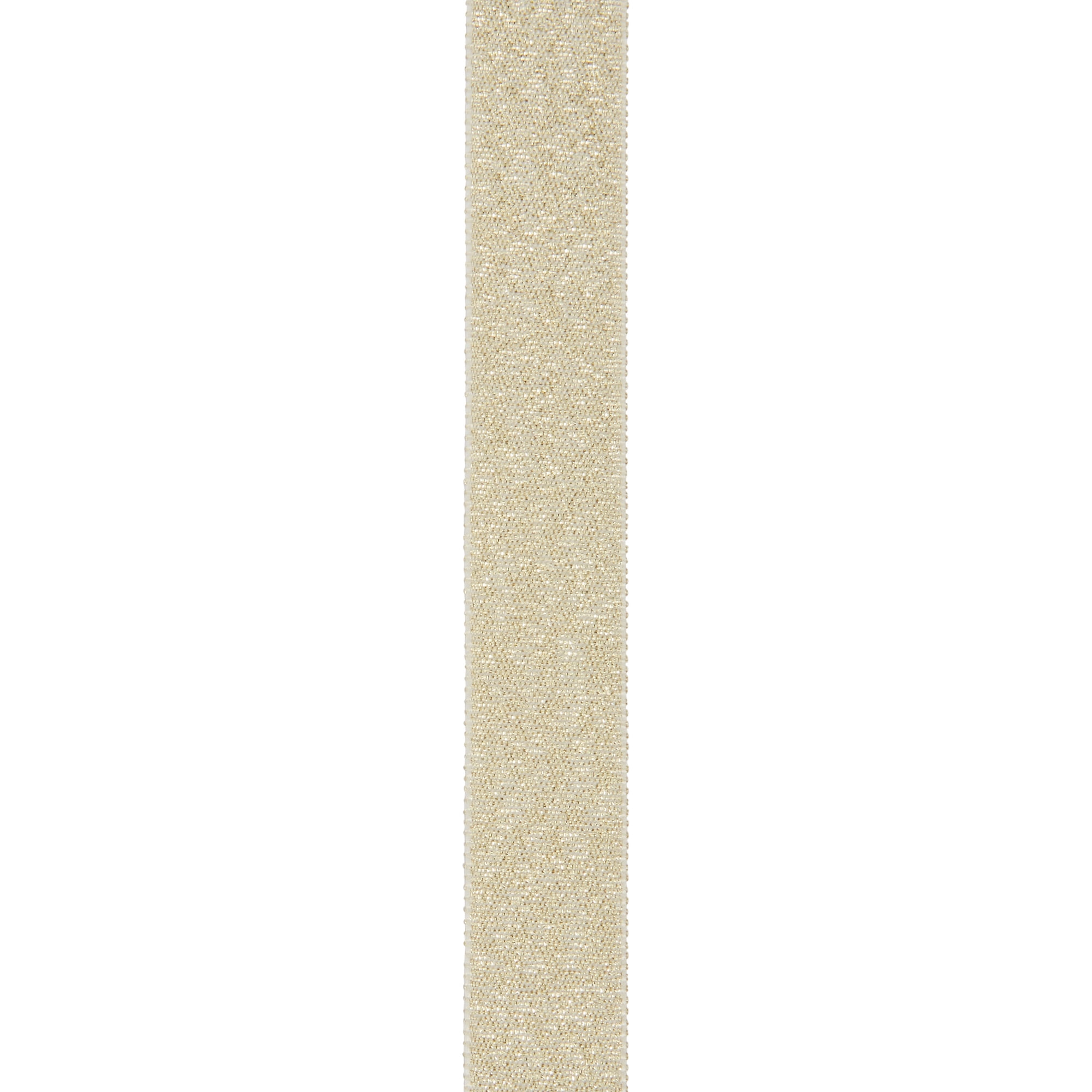 (3 pack) Offray Ribbon, Gold Dust 5/8 inch Galena Metallic Ribbon, 9 feet