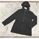 thumbnail image 3 of Gabardina ligera y versatil con capucha Negro GD / XG, 3 of 3