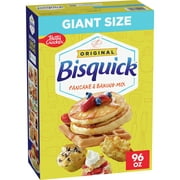 Betty Crocker Bisquick Original Pancake & Baking Mix, Giant Size, 96 oz.