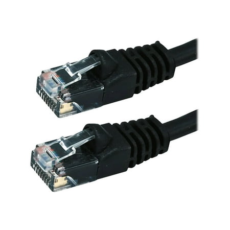 UPC: 0844660023029 | Monoprice – Patch cable – RJ-45 (M) to RJ-45 (M) – 7 ft – UTP – CAT 6 – booted  snagless  stranded – black