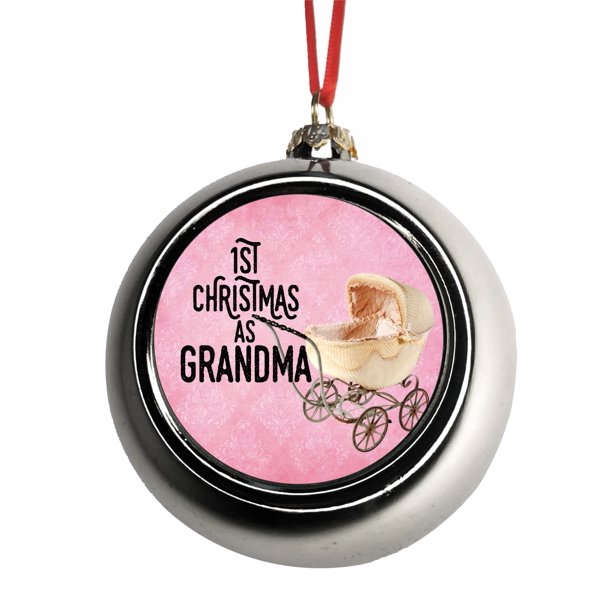 Grandmas First Christmas Ornament New Grandma Christmas Ornament