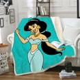thumbnail image 1 of Manta de felpa zhangmengya sirena Jazmín de princesa de Disney tamaño 70x100 cm, 1 of 2