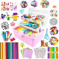 thumbnail image 1 of Kit de manualidades BNUZEIYI 3000, suministros de manualidades para niños, 1 of 7