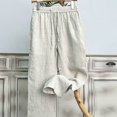 thumbnail image 4 of Stamzod Baggy Mens Sweatpants with Pocket Solid Color Straight Jogging Pants Men Plus Size Workout Casual Pants for Men Khaki XL, 4 of 4