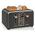 thumbnail image 3 of SEEDEEM 4-Slice Toaster, Dark Metallic with LCD Display, Touch Buttons, 3 of 5