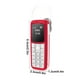 thumbnail image 1 of Herunwer Straight Mini Cell Phone with Ear Hook Headset, Supporting Multi-Language, 1 of 6